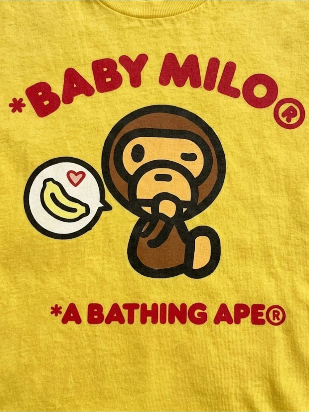 Gildan Baby Milo Yellow Graphic Tee